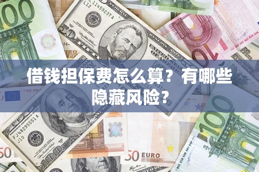 济南借钱担保费怎么算？有哪些隐藏风险？