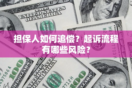 济南担保人如何追偿？起诉流程有哪些风险？