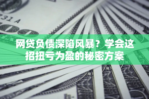 济南网贷负债深陷风暴？学会这招扭亏为盈的秘密方案