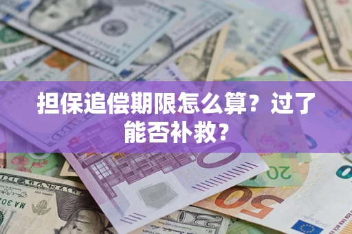 济南担保追偿期限怎么算？过了能否补救？